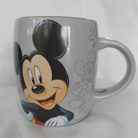 COLLECTION MICKEY MOUSE Mug DISNEYLAND PARIS Gray Disney Coffee Tea Cup