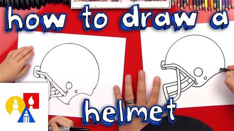 Easy Football Helmet Drawings