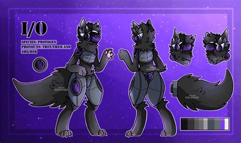 Finished Detailed Ref Sheet Commission Rprotogen