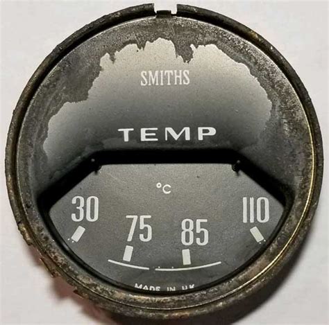 Smiths auto gauge restoration