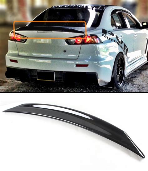 Buy Painted Gloss Black Duckbill Highkick Trunk Lid Spoiler Wing