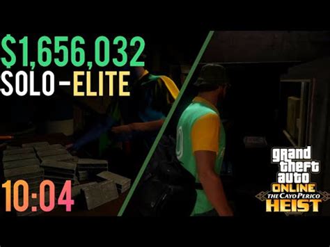 Gta Online Cayo Perico Heist Solo Undetected In Hard Mode Bearer