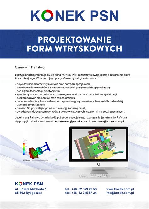 Projektowanie Form Wtryskowych KONEK PSN