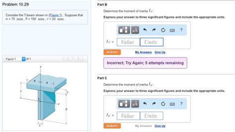 Solved Consider The T Beam Shown In Figure Suppose That Chegg