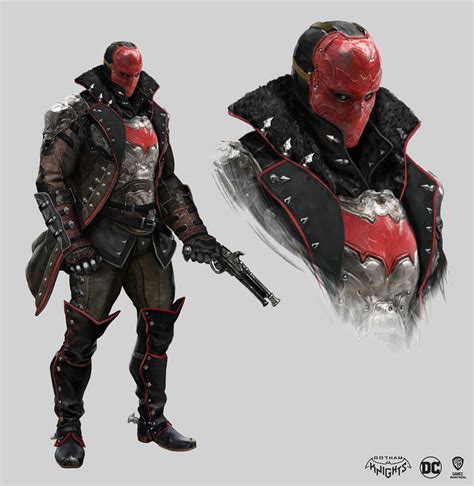 Red Hood Privateer Suit Art Gotham Knights Art Gallery