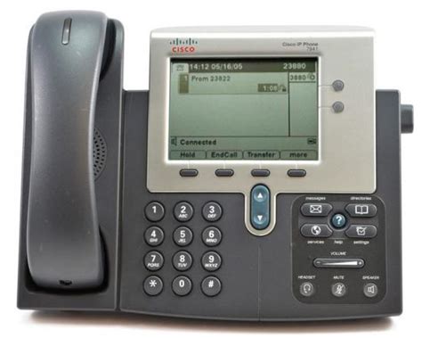 Cisco Cp 7941g Charcoal Ip Display Speakerphone