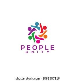 People Unity Logo Design Stock Vector (Royalty Free) 1091307119 ...