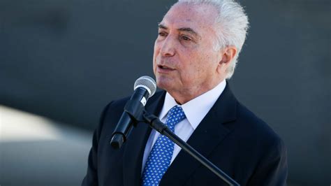 N O Acredito Que Elei O De Trump Influencie O Stf Diz Temer Sobre