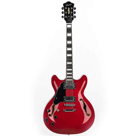 Grote Semi Hollow Body Left Handed Electric Guitar Oneway Goods