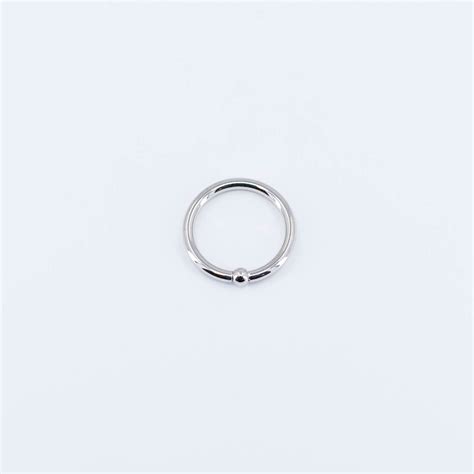 Graduating Latchmi Seam Ring 14k White Gold 16g 5 16 Ring Bvla — Modern Ritual