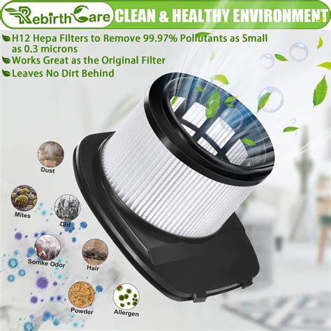 Filter For Shark Hoover Cordless Stick Vacuum Cleaner Duoclean Anti