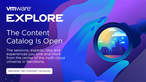 The Vmware Explore Content Catalog Is Now Live For Barcelona Vmware