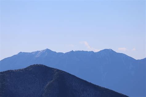 唐沢鉱泉から西天狗岳・東天狗岳へ 八ヶ岳（赤岳・硫黄岳・天狗岳）の写真29枚目 鳳凰三山です。 地蔵岳のオベリスクも確認