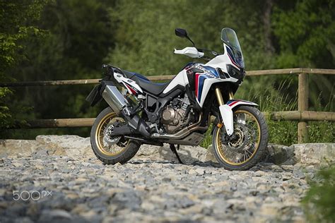 Honda Crf L Africa Twin Black And Red Motorcycle Motorcycles