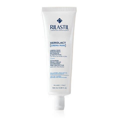 Rilastil Xerolact Crema Mani 100 Ml Nuova Formula Crema Mani Riparatrice