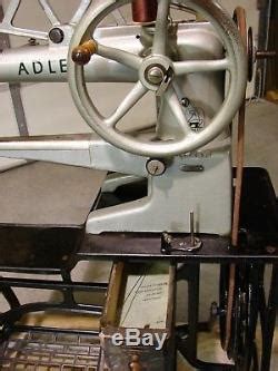 Adler Long Arm Industrial Sewing Machine Leather Patcher Cobbler