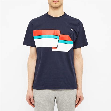 Adidas Ripple Tee Ink And White End