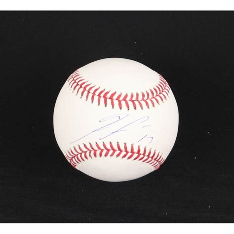 Ronald Acuna Jr Signed Oml Baseball Jsa Acuna Pristine Auction