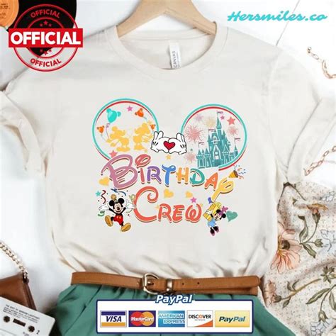 Disney Birthday Squad Shirts Disney Birthday Girls Shirt Mickey