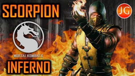 Scorpion Inferno Variation Mortal Kombat Xl Youtube