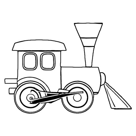 Desenhos De Trem Para Colorir Pintar E Imprimir