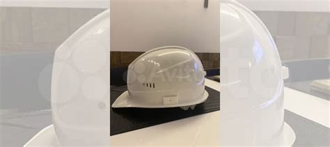 Каска Собянина строительная белая купить в Москве | Товары для дома и ...