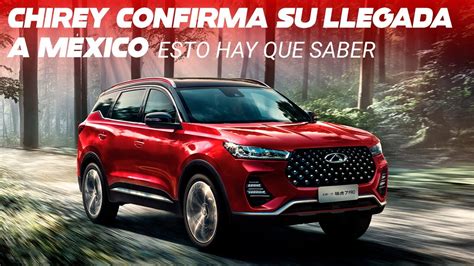 Chirey una marca de autos chinos confirma su llegada a México estos