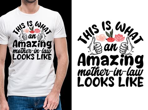 Amazing Mother In Law Tshirt Design Graphic By Ui Sahirsulaiman