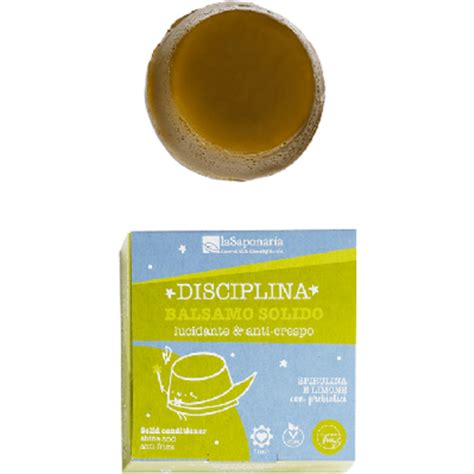 La Saponaria Après Shampoing Anti Frisottis Solide INNER 40 g Ecco Verde