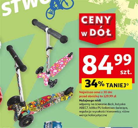 Hulajnogi Auchan Promocje I Gazetki Czerwiec Blix Pl