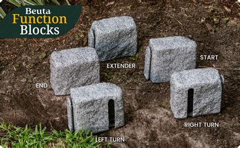 Amazon Beuta Greystone End Block Landscape Edging For Lawn