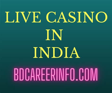 Live casino in India for real money