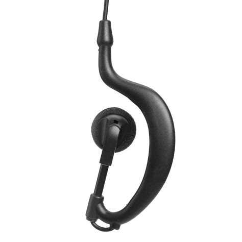 1 Pin G Shape Earpiece Headset With PPT Mic For Ya Grandado