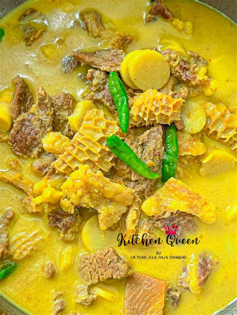 Jom Buat Masak Lemak Cili Padi Perut Lembu Dan Rebung Myresipi