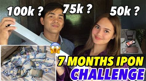 7 Months Ipon Challenge 100k 😱 50k 😱 30k 🤑 Anlaki 💵💴💲😱 Youtube