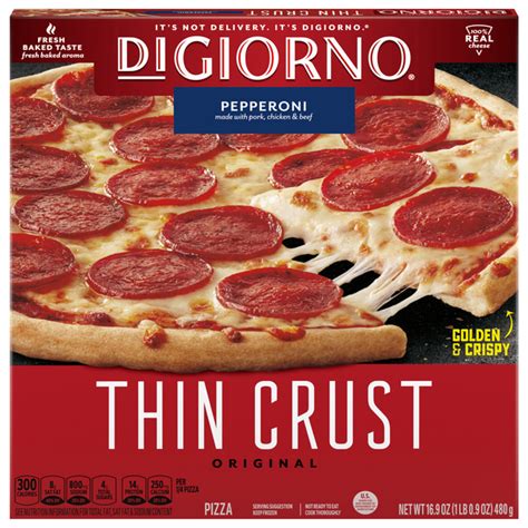 Save On Digiorno Original Thin Crust Pepperoni Pizza Frozen Order