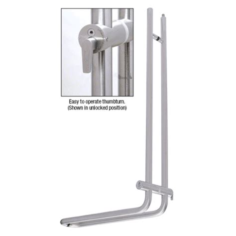 Crl Alum Llpa Clbs Vcp Brushed Stainless Left Hand Upward