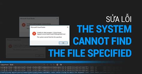 Troubleshooting Winerror 2 The System Cannot Find The File Specified