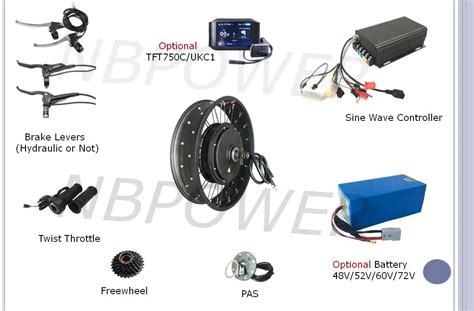 Ebike 72v 3000w High Power Electric Bike Conversion Kit 3000w Electric