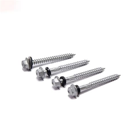 Stainless Steel 410 Hex Head Building Roofing Tek Screws Self Drilling