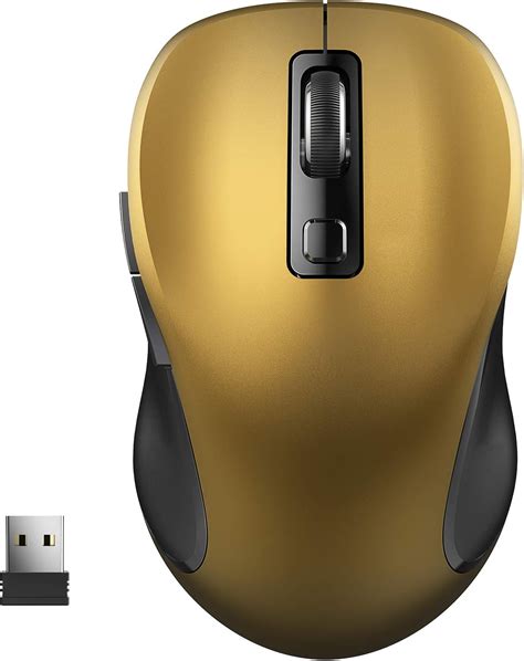 Wisfox G Wireless Mouse For Laptop Ergonomic Computer Mouse With