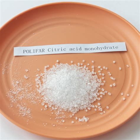 Food Grade Citric Acid Monohydrate Food Ingredients Supplier Acid Regulator China Trisoduim