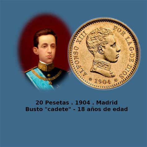 Pesetas De Oro Alfonso Xiii Numism Tica Mayor