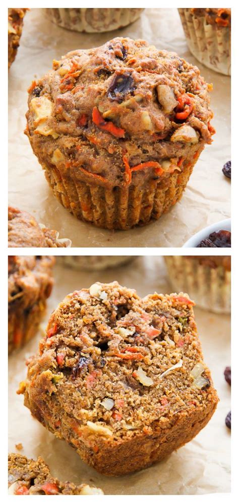 Morning Glory Muffins Are Loaded With Carrots Apple Coconut Raisins And Walnuts Healthy And