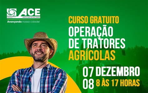 Ace E Sindicato Rural Promovem Curso Gratuito De Opera O De Tratores