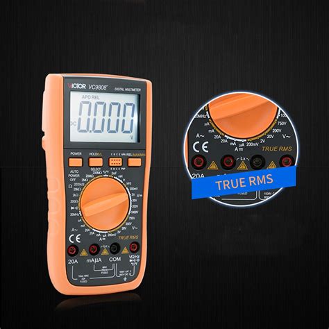 VICTOR VC9808 3 1 2 True RMS Digital Multimeter 1 Grandado