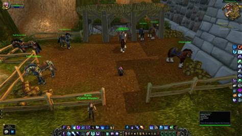 Stormwind Riding Trainer Location Wow Classic Cataclysm Youtube