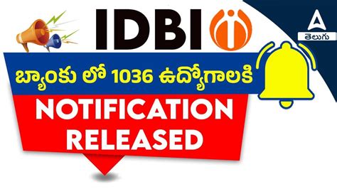 Idbi Executive Notification Idbi Notification Full Details In