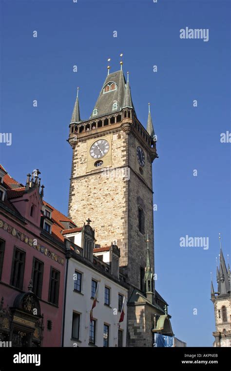 Old Town Hall Staromestska Radnice Prague Stock Photo Alamy