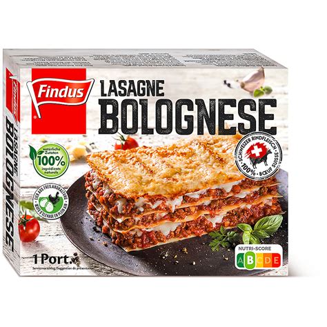 Findus Lasagne Bolognese Migros